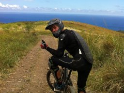 Descente du Maïdo en VTT